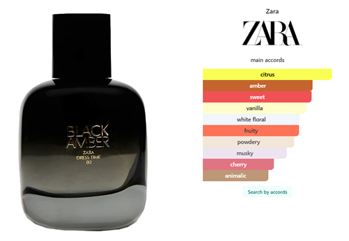 عطر زنانه زارا Black Amber