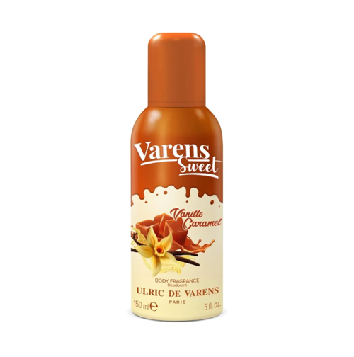 دئودورانت اسپری زنانه اولریک د وارنس مدل Sweet Vanille Caramel