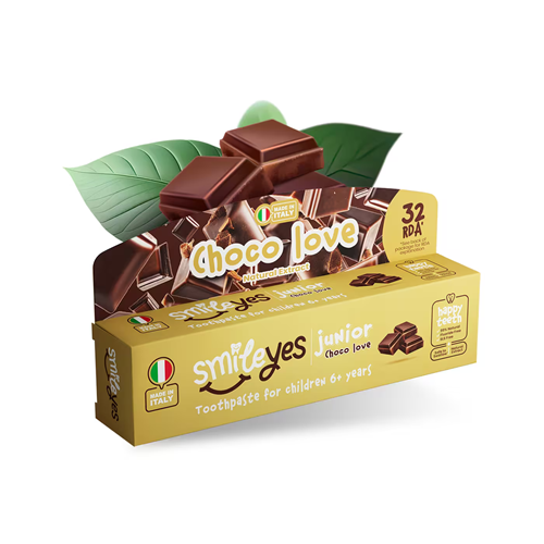 خمیردندان کودک SMILE YES طعم شکلات – ۵۰ میلی‌لیتر