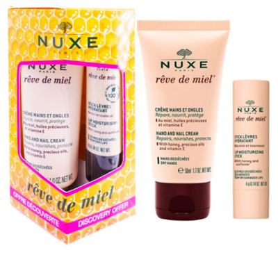 ست مراقبت دست و لب NUXE Rêve de Miel