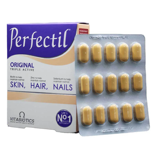 پرفکتیل اورجینال – مکمل پوست، مو و ناخن ۳۰ عددی