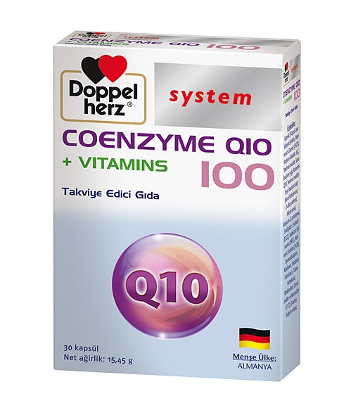 کپسول کوآنزیم Q10 داپل‌هرتس (حاوی ویتامین‌ B) – بسته ۳۰ عددی