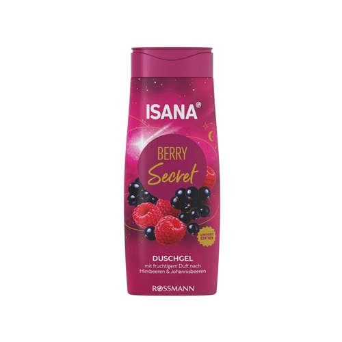 ژل دوش ایسانا مدل Berry Secret حجم 300 میلی‌