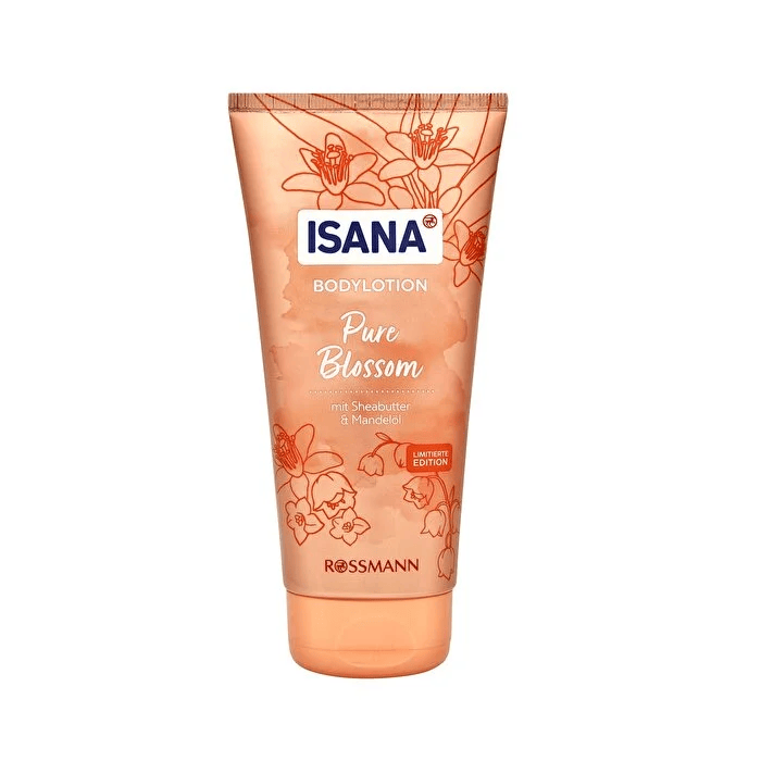 لوسیون بدن بادام رایحه شکوفه ISANA