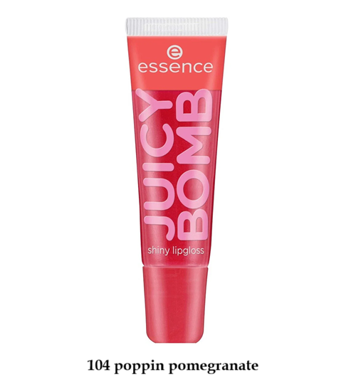 برق لب اسنس مدل جویسی بمب رنگ 104 poppin pomegranate