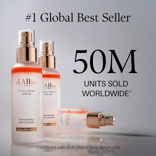 اسپری سرم ویتال ترافل سفید دی‌آلبا 100میلی