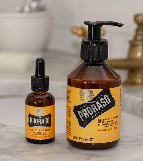شامپو شست‌وشوی ریش Proraso مدل Wood & Spice – ۲۰۰ میلی‌