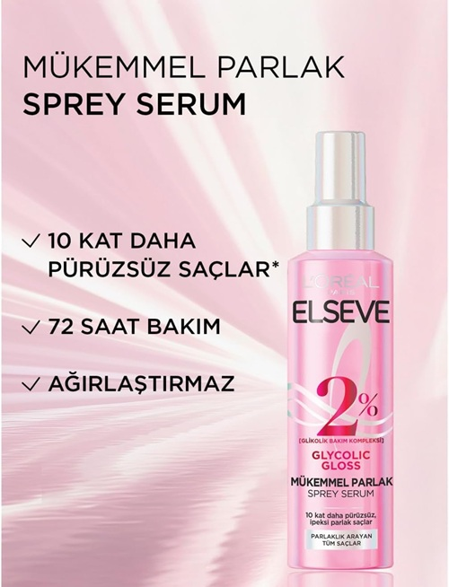 اسپری ELSEVE براق‌کننده گلیکولیک – 150 میلی‌لیتر
