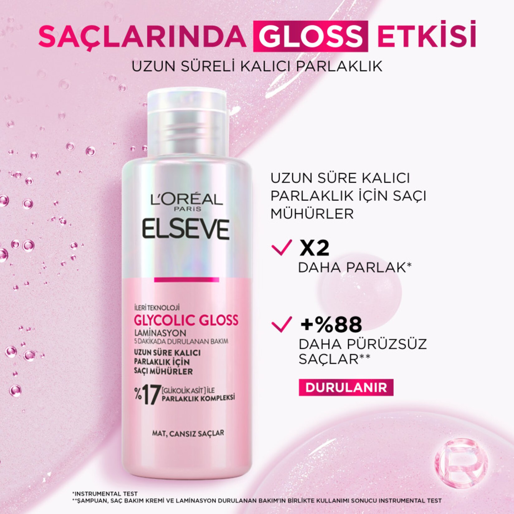ترمیم کننده GLYCOLIC لورال