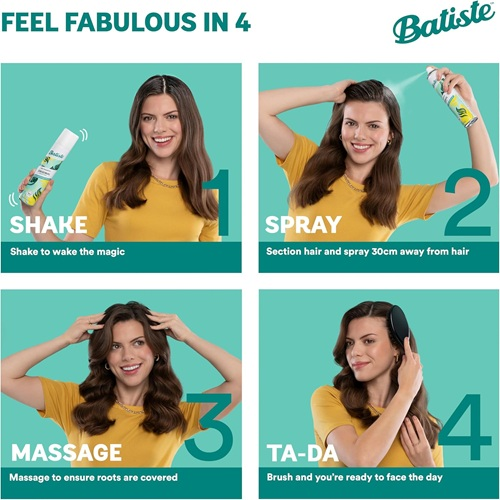 شامپو خشک Batiste مدل کلاسیک حجم 200 میلی