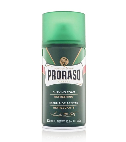 فوم اصلاح شاداب‌کننده PRORASO (حجم ۳۰۰ میلی‌لیتر)