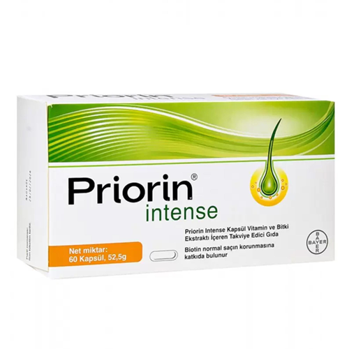 قرص پریورین اینتنس تقویت و رشد مو  ۶۰ عددی