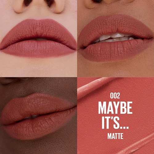 رژلب مات میبلین 002 Maybe It’s