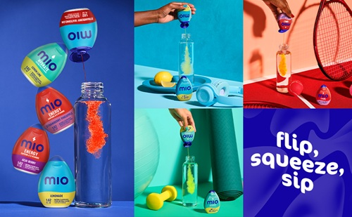 نوشیدنی طعم دهنده آب طعم توت‌فرنگی و هندوانه ۴۸ میلی‌