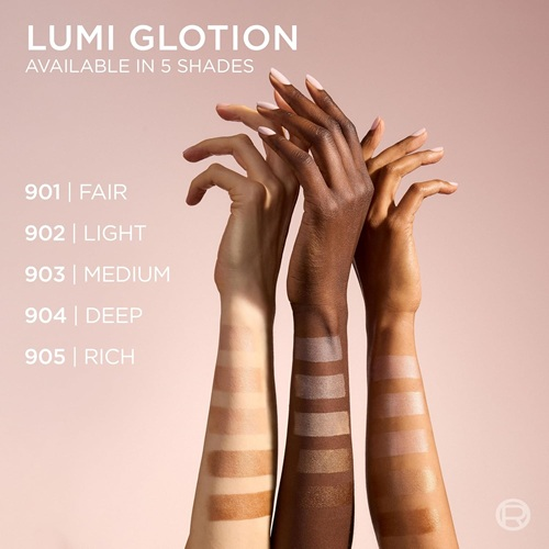  لوسیون براق‌کننده و آبرسان لورآل مدل  Lumi Glotion – رنگ ۹۰۲ (Light)