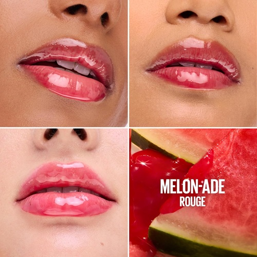 برق لب و روغن لب ژله‌ای میبلین مدل Lifter Gloss شماره 005 رنگ MELON-ADE