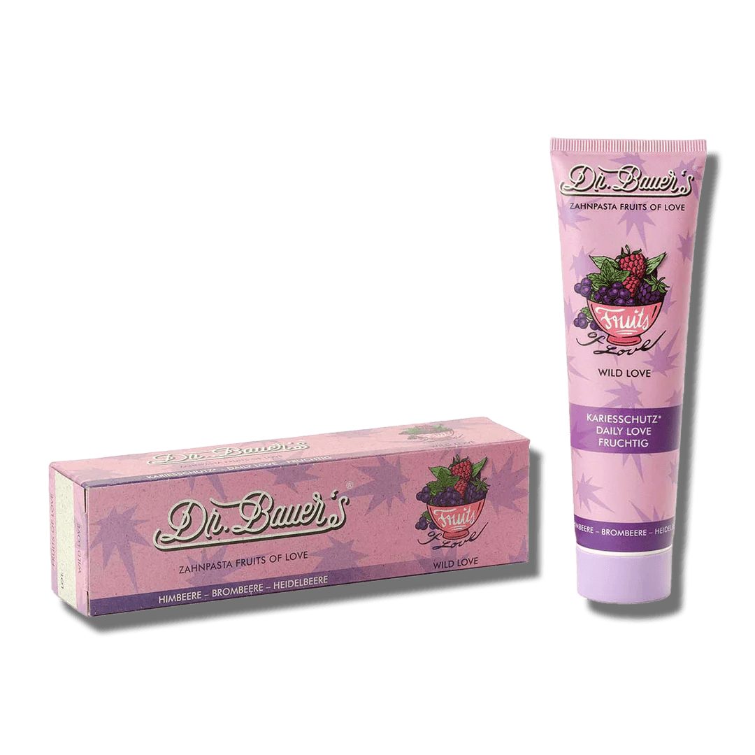 خمیر دندان تمشک و بلوبری 90 میلی Dr.Bauer's
