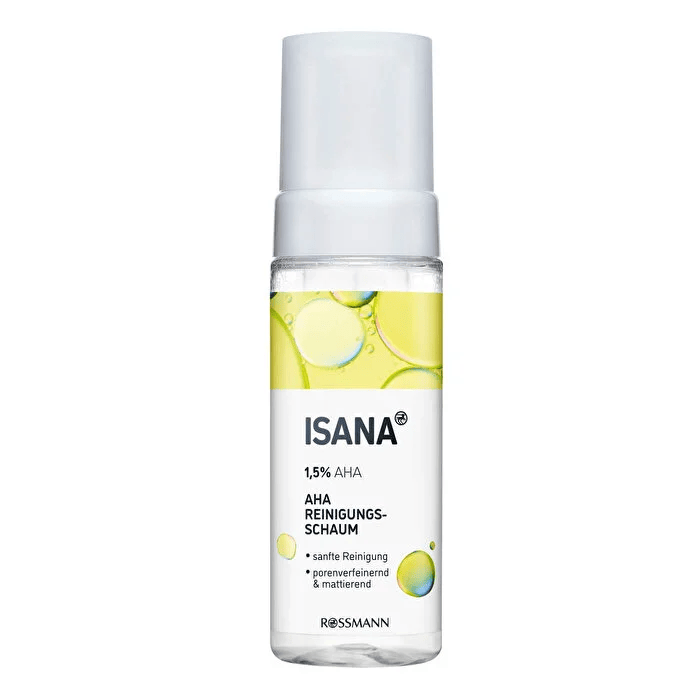 شوینده آلفا هیدروکسی اسید مناسب پوست مختلط ISANA