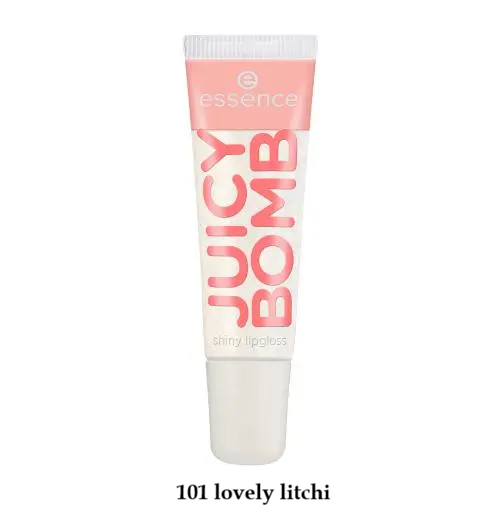 برق لب اسنس مدل جویسی بمب رنگ 101 lovely litchi