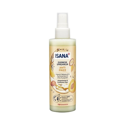 اسپری ترمیم‌کننده و ضد وز مو ایسانا مدل Hair Express Anti‑Frizz – حجم ۲۰۰ میلی‌لیتر