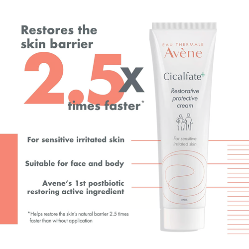 کرم ترمیم‌کننده Avene Cicalfate حجم ۴۰ میلی‌لیتر