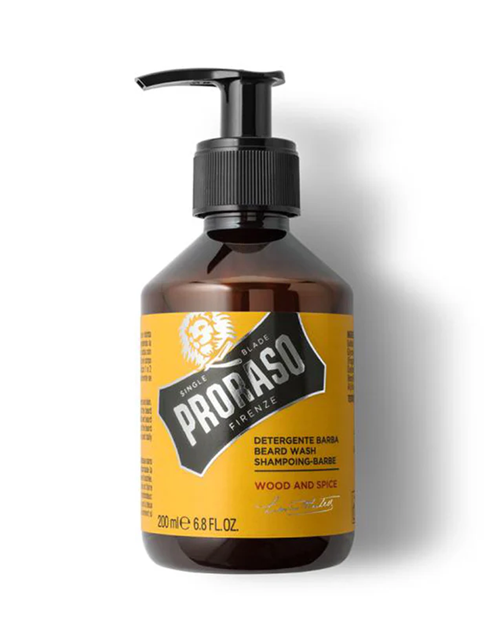 شامپو شست‌وشوی ریش Proraso مدل Wood & Spice – ۲۰۰ میلی‌
