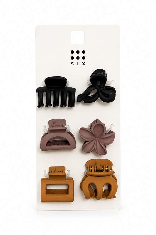 ست کلیپس موی ۶ عددی مینی SIX