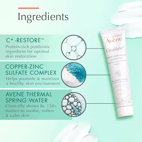 کرم ترمیم‌کننده Avene Cicalfate حجم ۴۰ میلی‌لیتر
